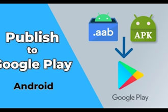 publish your app to google play and apple app store