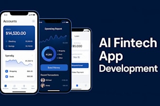 build finance app custom fintech app neobank app banking app payment app loan