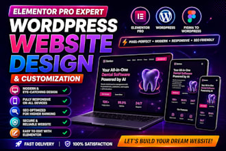 be your elementor pro expert for website design and customization