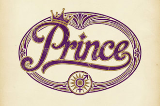 design a royal vintage prince logo with classic and elegant style