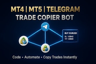 code trade copier bot, mt4 mt5 eas copier, telegram signal copier, forex copier