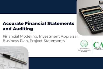 do financial projection, financial plan, and budgeting