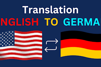 translate english to german translation in native excellence
