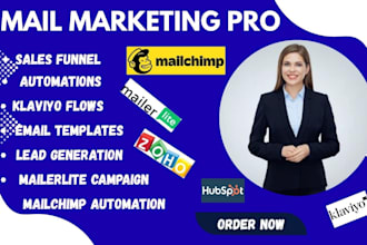 be your hubspot and zoho email marketing specialist CRM, automation and campaign
