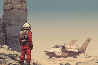 sci fi illustration and sci fi art