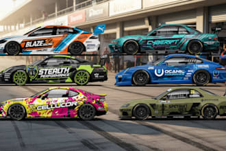 custom wrap designs for sports cars, rally cars