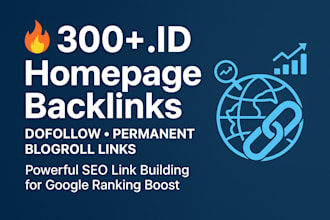 provide high da 50 plus blogroll sidebar id backlinks