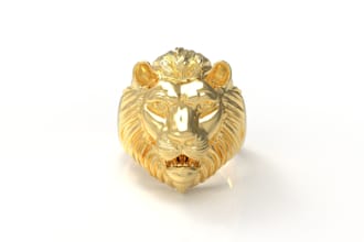 design realistic 3d jewelery models for brands and jewelers