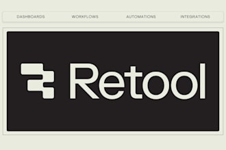 build custom retool dashboards, workflows, and automation apps