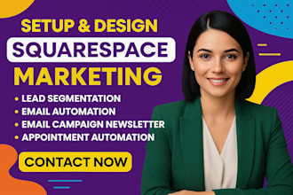 create high converting squarespace email campaign for ecommerce stores