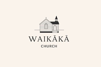 design event venue music space old church logo