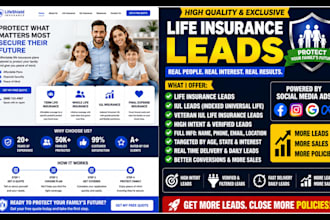 life insurance leads life insurance iul leads veteran iul life insurance website
