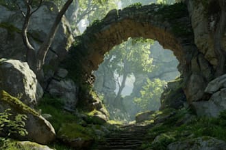 create natural and fantasy environments
