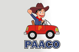 design super beautiful characters logo for used car lot