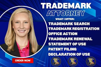 assist with US trademark filing and registration