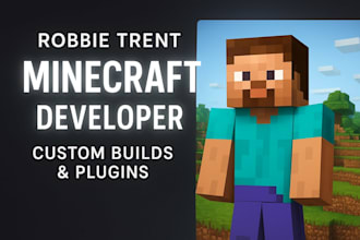 build and develop custom minecraft worlds, plugins, mini games