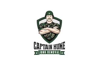 do greatest logo of a military man for veteran owned company