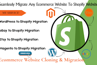 transfer website t shopify godaddy to shopify clone website wordpress to shopify