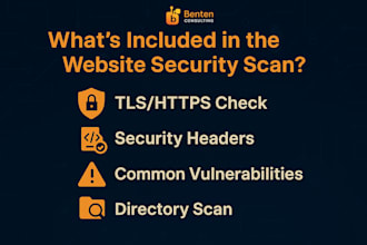 do a quick website security scan