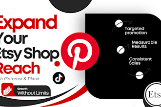 do pinterest marketing for etsy shop, pintrest pin for etsy store promotion