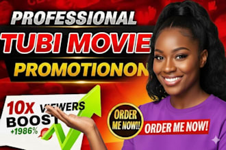 do organic tubi movie promotion, boost tubi movie viewers and ranking