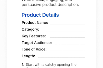 write professional ai powered product descriptions that sell