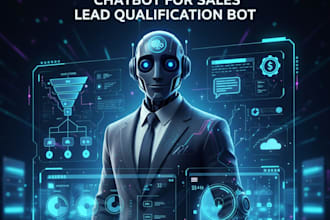 build or integrate ai sales agent, ai chatbot for sales, lead qualification bot