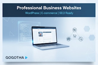 create any website with SEO and mobile friendly design