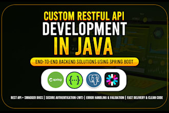 build a spring boot rest API with jwt and microservices