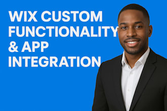 build advanced wix functionality, app integration, and custom velo code