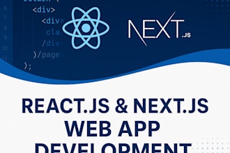 develop high performance reactjs nextjs web app