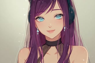 draw anime and manga illustrations