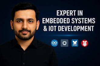 develop embedded systems, iot projects, arduino, esp8266, and stm32 solutions