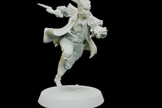 sculpt 3d board game miniature and toys,tabletop model,action figurine,3d print