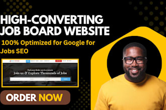 build your recruitment website with job posting and application features