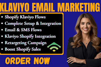 setup shopify klaviyo email marketing sms flows klaviyo campaign integration