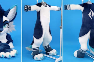 bring your dream fursona and fursuit to life with a unique,