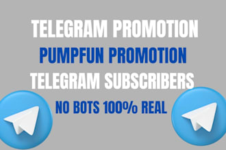 do telegram ads, telegram promotion, pump fun promotion, telegram subscribers
