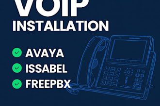 install your voip system opensips freeswitch freepbx fusionpbx  issabel