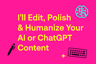edit, polish and humanize your ai or chatgpt content