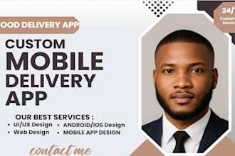 develop food delivery app, website, multi vendor, like ubereats