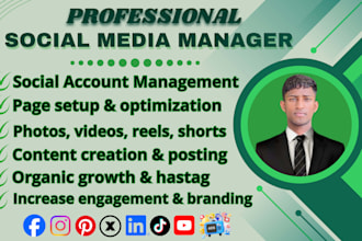 do facebook, instagram, twitter, pinterest marketing and run paid ad campaigns