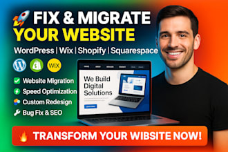 clone migrate your lovable website to wordpress wix shopify webbly squarespace