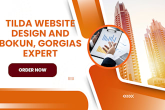 build your tilda website and set up or optimize your bokun or gorgias system