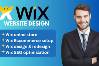 design or redesign your wix website with SEO and ecommerce integration