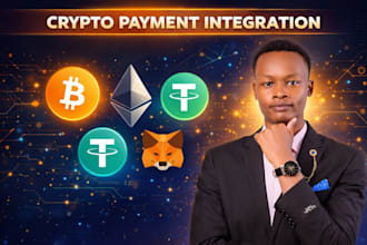 integrate crypto payment gateway into your website or app