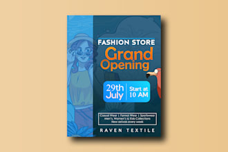 design a simple, professional and creative flyers