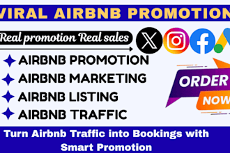 do airbnb promotion airbnb marketing airbnb listing  boost for airbnb bookings