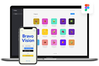 build your mobile app using bravo studio, nocode bubble web app