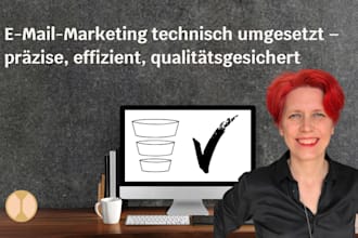 implement your email marketing technically structured and quality assured